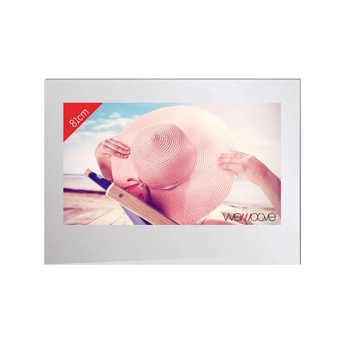 TV a specchio a muro - WM-SFMTV273HEVC - WEMOOVE - contemporaneo / rettangolare / in metallo