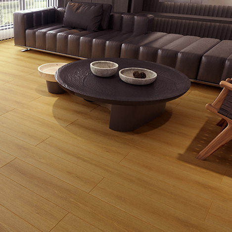 Pavimento laminato in HDF - MIMOZA  - AGT Agac - aspetto legno / per uso residenziale / resistente agli UV