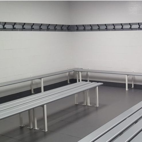 Appendiabiti da parete contemporaneo - Metalu Plast - in alluminio / multiplo / professionale