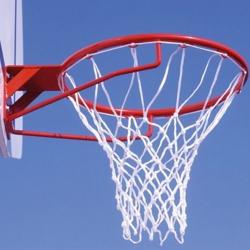 Rete da basket in polipropilene - 112BB0002 - Metalu Plast - bianca / 6 mm / 5 mm