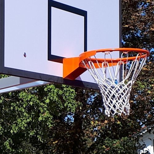Rete da basket in nylon - 37000 - artec Sportsgeräte GmbH - bianca / 6 mm / per sport amatoriale