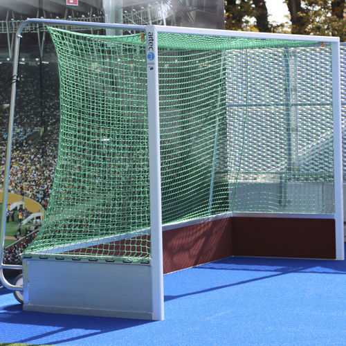 Porta da hockey in alluminio - 42100 - artec Sportsgeräte GmbH - mobile / bianca / argentata