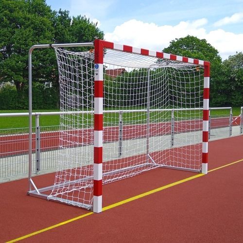 Porta da pallamano in alluminio - 31000 - artec Sportsgeräte GmbH - fissa / bianca / nera