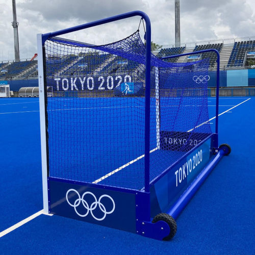 Porta da hockey in alluminio - FIH - Harrod Sport - mobile / blu / bianca