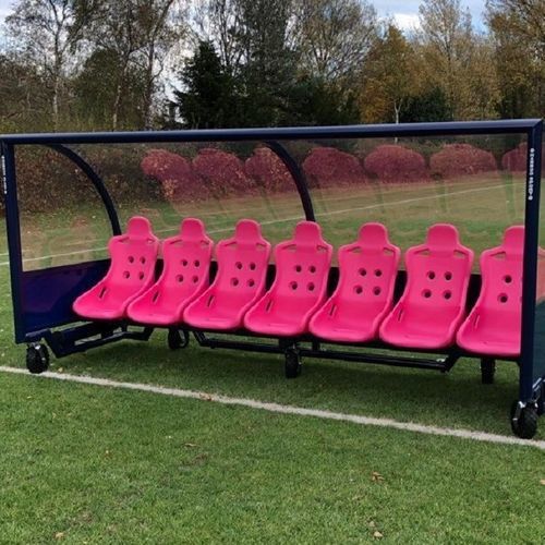 Panchina coperta da 10 persone - SHE-124 - Harrod Sport - da 4 persone / per 7 persone / da 2 persone