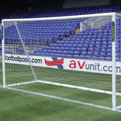 Porta da calcio in PVC - FBL-160 - Harrod Sport - trasportabile / bianca / 3,6 x 1,8 m