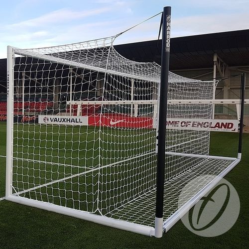 Porta da calcio in metallo - FBL-693 - Harrod Sport - fissa / trasportabile / bianca