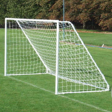 Porta da calcio in metallo - FBL-137 - Harrod Sport - fissa / bianca / termolaccati