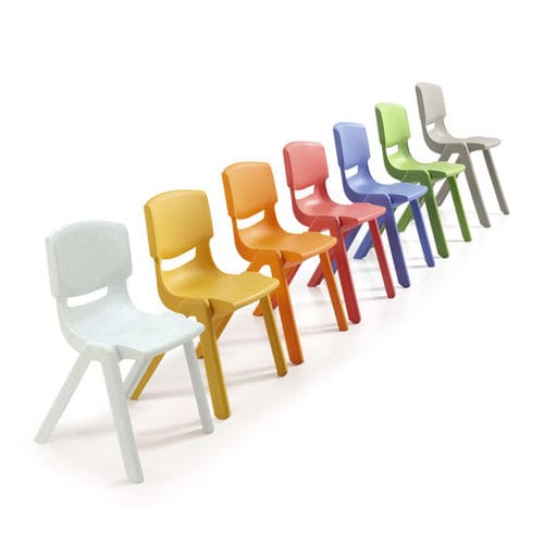 Sedia contemporanea - FUNNY - EduHermex - da interno / in polipropilene / con base in polipropilene