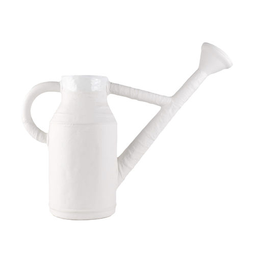 Vaso contemporaneo - BIANCO LATTE 03 - LANDO - in ceramica / fatto a mano / da tavolo