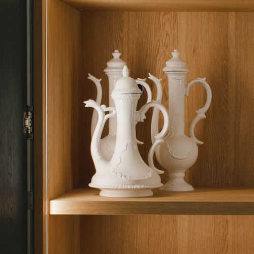 Brocca in ceramica - FUTURA 03 - LANDO - di Paola Navone / per uso domestico / contract