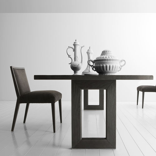 Sedia contemporanea - APPIA - LANDO - da interno / in tessuto / con supporto in legno massiccio