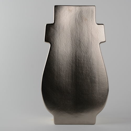 Vaso contemporaneo - MOON 03 - LANDO - in ceramica / fatto a mano / da tavolo