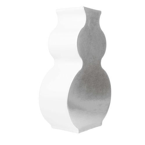 Vaso contemporaneo - MOON 06 - LANDO - in ceramica / fatto a mano / da tavolo