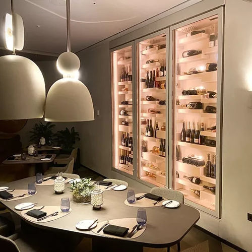 Cantinetta di servizio - SMARTICE - professionale / da incasso / in acciaio