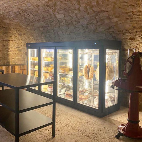 Vetrina refrigerata ad armadio - SMARTICE - per negozio / in acciaio inossidabile / colorata