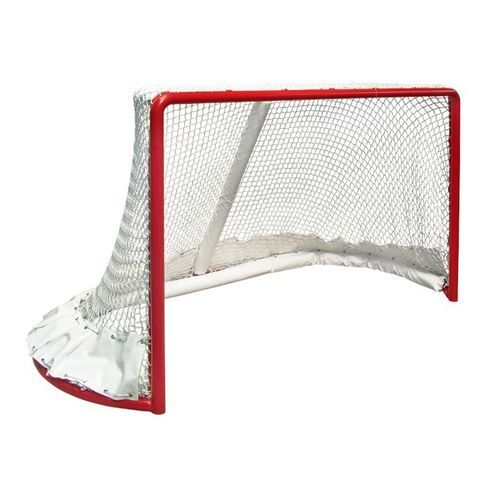 Porta da hockey in metallo - 25 000 - SPORT TRANSFER Sp. z o.o. - con fissaggio a tasselllo / rossa / termolaccati