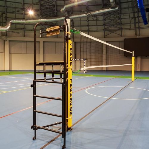 Sedie da arbitro da pallavolo - 11 006 - SPORT TRANSFER Sp. z o.o. - mobile / in acciaio / nera