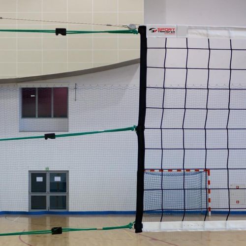 Rete da pallavolo in polipropilene - 5099 - SPORT TRANSFER Sp. z o.o. - nero / 4 mm / agonistico