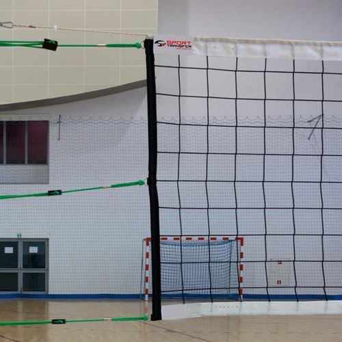 Rete da pallavolo in polipropilene - 5088 - SPORT TRANSFER Sp. z o.o. - nero / 3 mm / agonistico