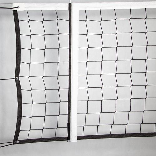 Rete da pallavolo in polipropilene - 5033/A - SPORT TRANSFER Sp. z o.o. - nero / 3 mm / agonistico