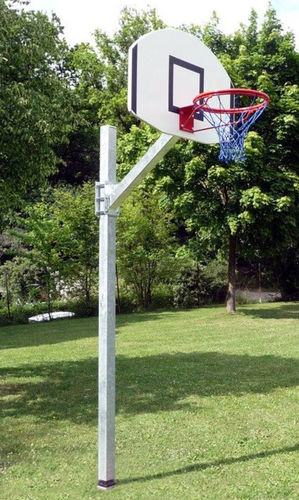 Palo da basket per uso esterno - 1-30-FUN2 - Pesmenpol - da installare a terra / in acciaio galvanizzato / in acciaio