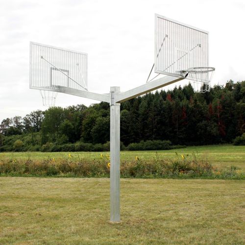 Palo da basket per uso esterno - 1-29 - Pesmenpol - da installare a terra / in acciaio / in acrilico