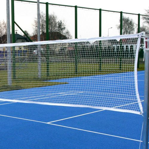 Rete per badminton in nylon - 10-02 - Pesmenpol - nera / verde / bianca