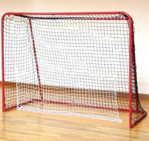 Porta da hockey in metallo - FLOORBALL - MTB Group Sp.J. - mobile / rossa / in profilati a sezione rettangolare