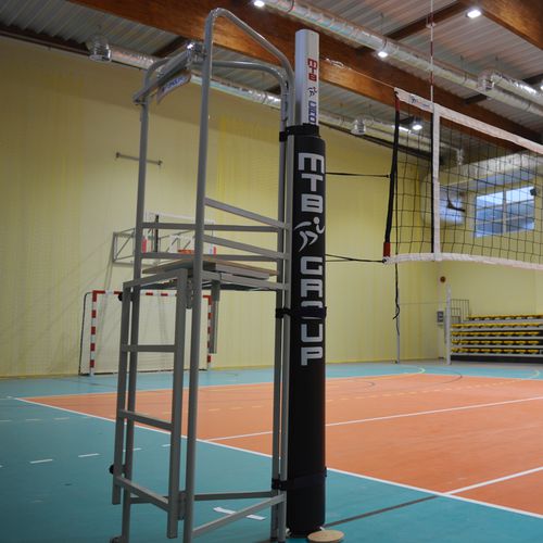 Sedie da arbitro da pallavolo - 5-24 - MTB Group Sp.J. - con ruote / in acciaio / bianca