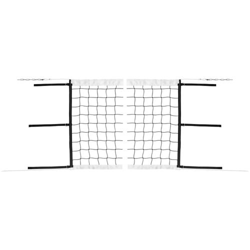 Rete da pallavolo in nylon - 1654008 - Schelde Sports - nero / 3 mm / 4 mm