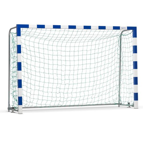 Porta da pallamano in alluminio - 1615730 - Schelde Sports - fissa / bianca e blu / termolaccati