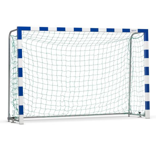Porta da pallamano in polietilene - 1615205 - Schelde Sports - verde / trapezoidale / a maglia quadrata