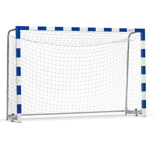 Porta da pallamano in nylon - 1615206 - Schelde Sports - bianca / trapezoidale / a maglia rettangolare