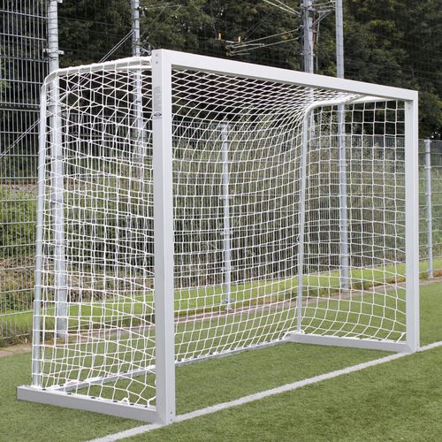 Porta da calcio in alluminio - 1615250 - Schelde Sports - mobile / bianca / termolaccati