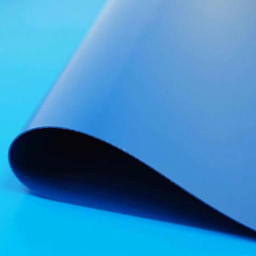 Tessuto per protezione solare - RECATIR  - Recasens - a tinta unita / in poliestere / rivestito di PVC