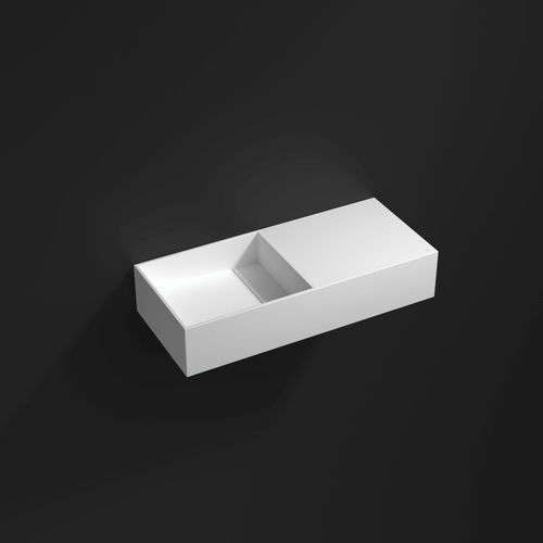 Lavandino sospeso - 700330 - NEILUR - rettangolare / in Solid Surface