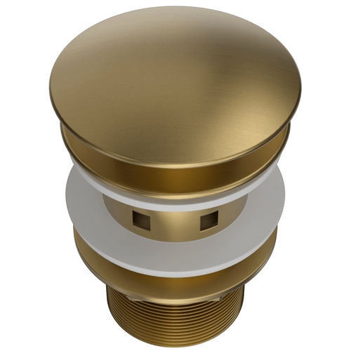 Piletta per lavabo con troppo pieno - A856-L - NEILUR - a pressione