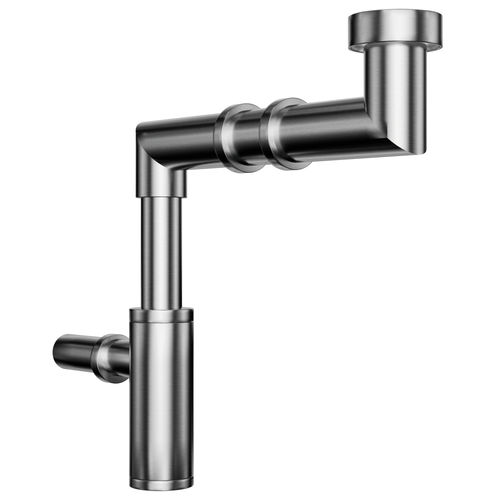 Sifone per lavabo in acciaio inossidabile spazzolato - A810-S - NEILUR - satinato