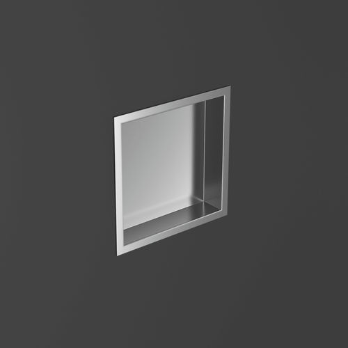 Nicchia in acciaio inossidabile - T540-S - NEILUR - quadrata / da interno