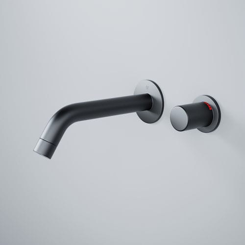 Rubinetto per lavabo - R336-N - NEILUR - da parete / elettronico / in ottone