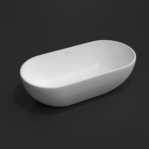 Vasca da bagno ovale - 700100 - NEILUR - ad isola / per ambiente abitativo / ad uso professionale