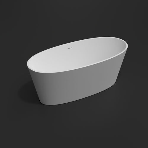 Vasca da bagno ovale - 700120 - NEILUR - ad isola / per ambiente abitativo / ad uso professionale