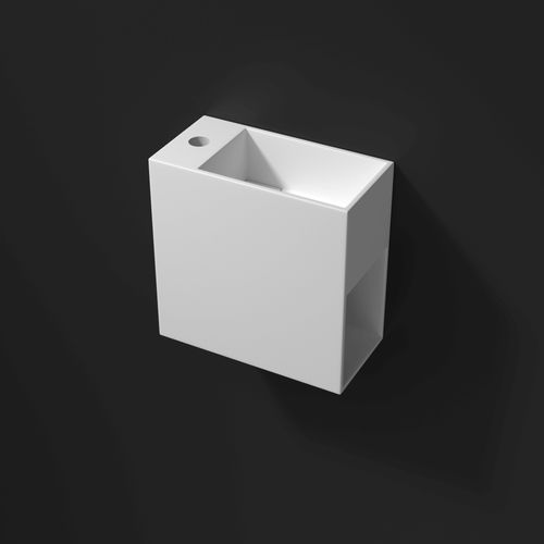 Lavandino sospeso - 700340 - NEILUR - rettangolare / in Solid Surface