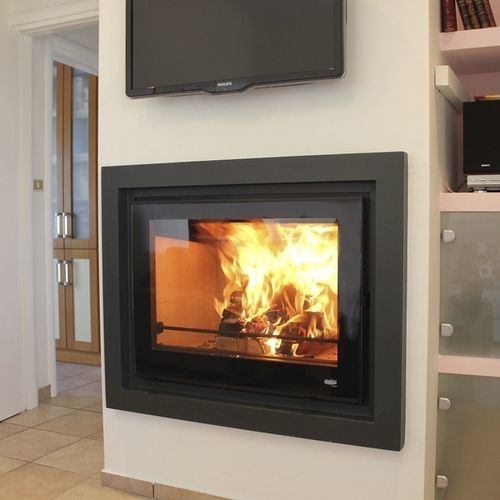 Inserto per camini a legna - 83-62 - REGALFIRE S.A - in acciaio / contemporaneo