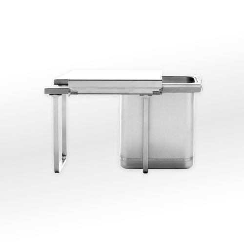Portarifiuti da cucina - PMR series - ALPES-INOX - per raccolta differenziata / da appoggio / in acciaio inossidabile