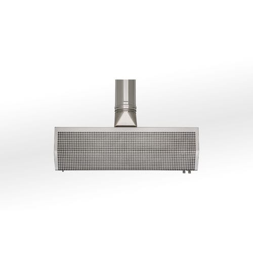 Cappa a muro - GA 20/100-A - ALPES-INOX - con illuminazione integrata