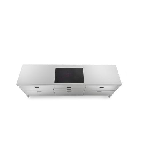 Mobile per piano cottura installazione libera - C280-C90+C90+C90/1 - ALPES-INOX