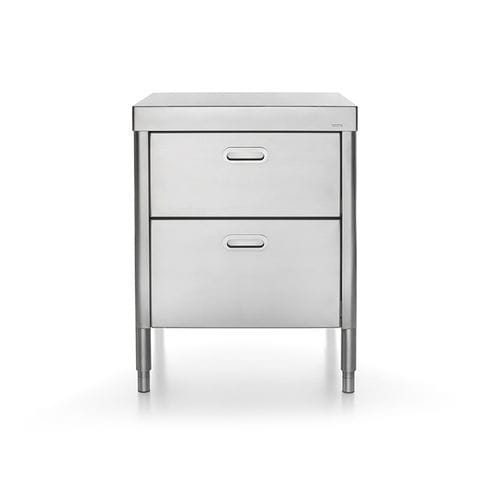 Elemento da cucina indipendente - 70C-CONTENIMENTO-1 - ALPES-INOX - a libera installazione / con cassetti