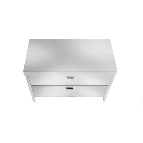 Elemento da cucina indipendente - 130C-CONTENIMENTO/1 - ALPES-INOX - a libera installazione / con cassetti